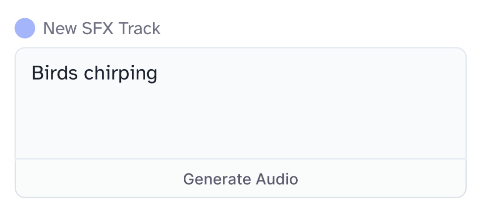 A close-up of a UI element from VoiceOver Studio